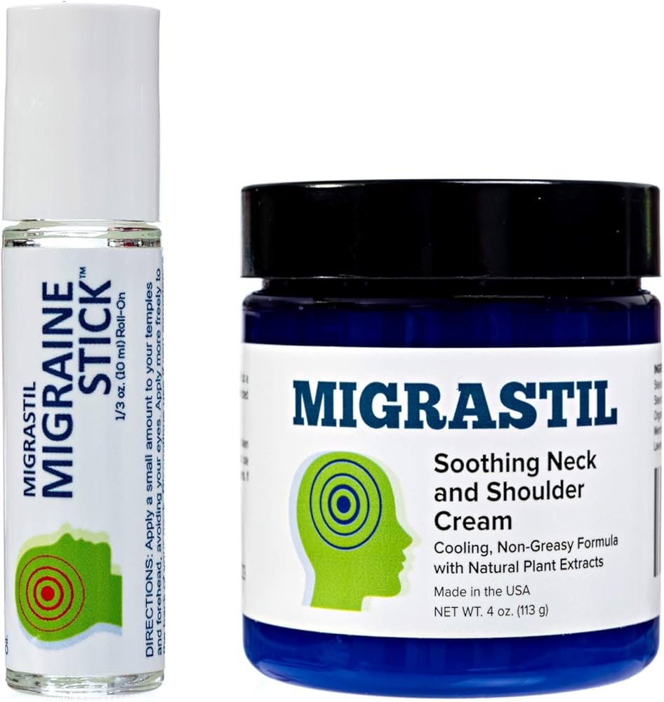 Amazon.com: Migrastil Migraine Stick and Soothing Neck & Shoulder